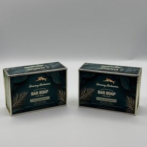 Tommy Bahama Men Lime & Coconut Bar Soap 10oz Hair Face Body 2 Pack NEW